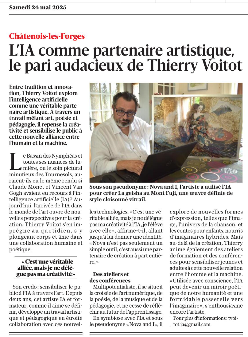 L'IA comme partenaire artistique